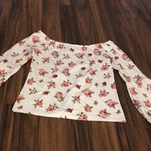 Off the shoulder shirt